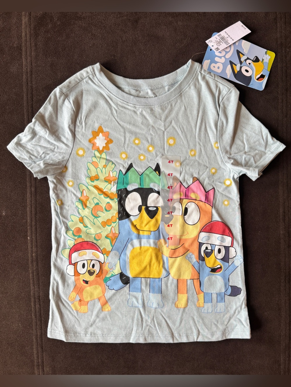 Bluey Family Holiday T-Shirt
